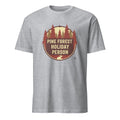 PINE FOREST HOLIDAY PERSON | Festive Nature Lover T-Shirt - flat