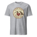 ALPINE HEART OUTDOOR SOUL | Mountain Life T-Shirt - accurate print preview