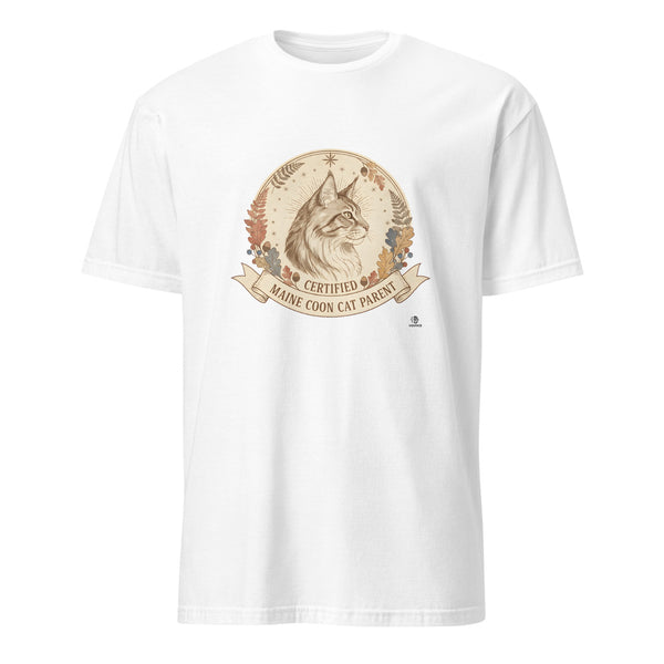 CERTIFIED MAINE COON CAT PARENT | Funny Cat Lover T-Shirt