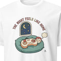 THE NIGHT FEELS LIKE HOME | Cozy Gaming T-Shirt - primary
