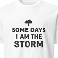 SOME DAYS I AM THE STORM | Sarcastic Hot Mess T-Shirt - primary