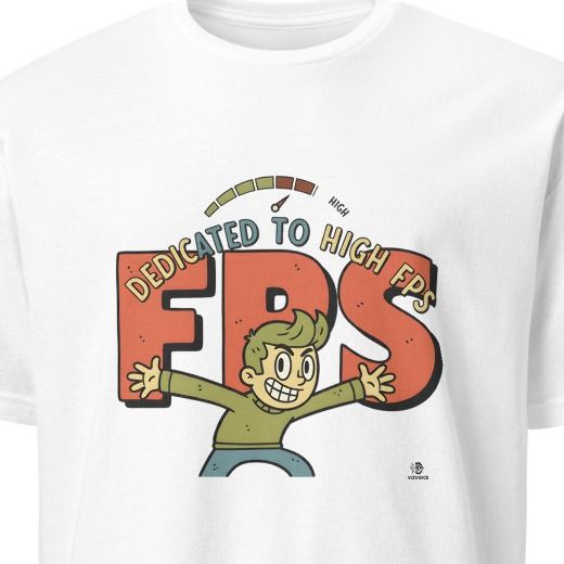 DEDICATED TO HIGH FPS | Funny PC Gamer T-Shirt