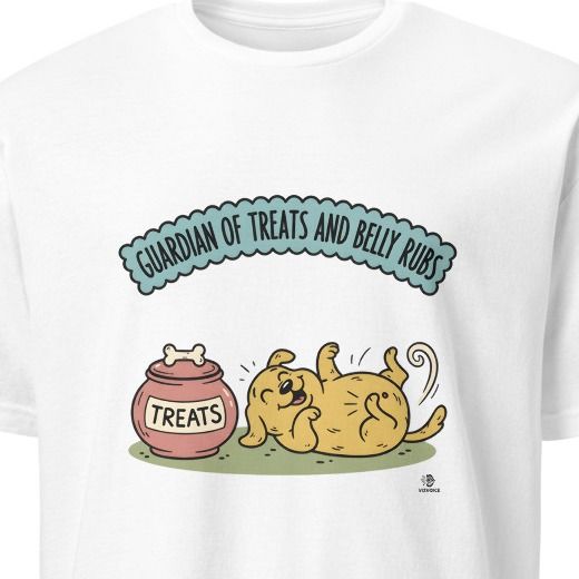 GUARDIAN OF TREATS AND BELLY RUBS | Funny Dog Dad T-Shirt