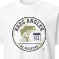 BASS ANGLER BY WEEKEND | Funny Bass Fishing T-Shirt