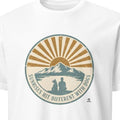 SUNRISES HIT DIFFERENT WITH DOGS | Cozy Camping T-Shirt - primary