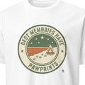 BEST MEMORIES HAVE PAWPRINTS | Heartwarming Camping T-Shirt