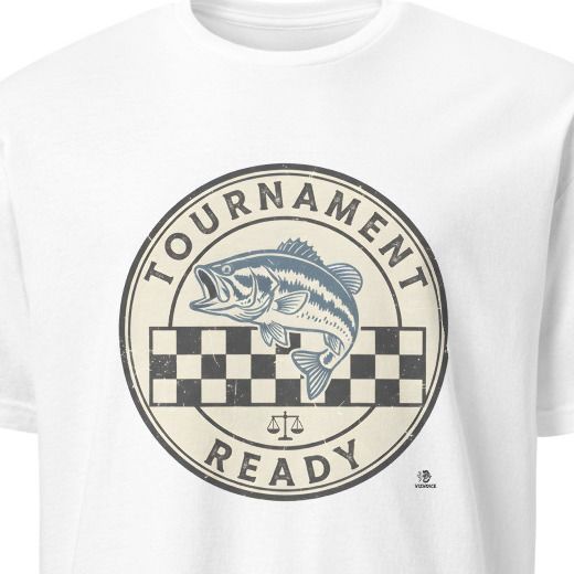 HOOKED ON HUMOR | Tournament-Ready Bass Fishing T-Shirt