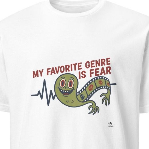 MY FAVORITE GENRE IS FEAR | Spooky Horror Movie T-shirt