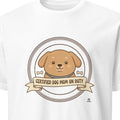 CERTIFIED DOG MOM | Humorous Dog Mom Life T-Shirt - primary