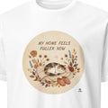 MY HOME FEELS FULLER NOW | Humorous Cat Parent T-Shirt - primary