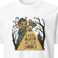 I FEEL ALIVE IN THE DARK | Spooky T-shirt for Haunted House Lovers - primary