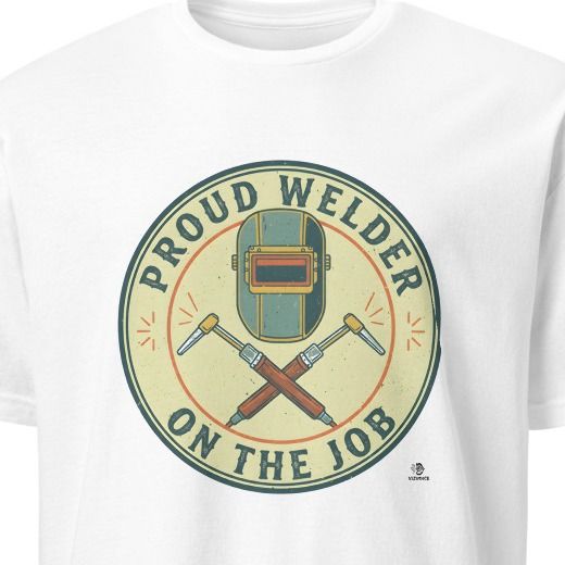 PROUD WELDER ON THE JOB | Funny Welder T-Shirt