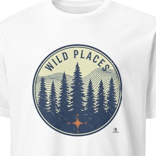WILD PLACES | Adventurous Camping T-Shirt