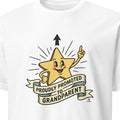 PROUDLY PROMOTED TO GRANDPARENT | Fun T-shirt for New Grandparents - primary