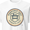 WORKSHOP SOUL HANDMADE BY CHOICE | Funny Woodworking T-Shirt - primary