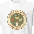 SCENTS AND WICKS BRING ME PEACE | Funny Candle Making T-shirt - primary