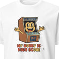 MY HOBBY IS HIGH SCORE | Fun Gamer T-Shirt - primary
