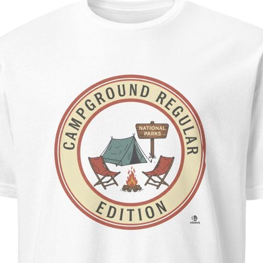 CAMPGROUND REGULAR NATIONAL PARKS EDITION | Fun Camping T-Shirt