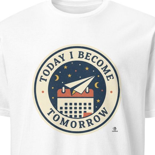 TODAY I BECOME TOMORROW | Next Chapter Graduation T-shirt