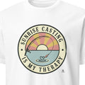 SUNRISE CASTING IS MY THERAPY | Fishing T-Shirt for Enthusiasts