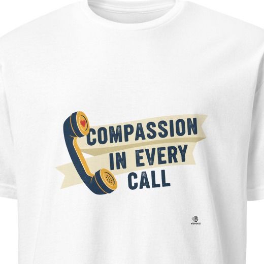 COMPASSION IN EVERY CALL | Heartfelt EMT T-Shirt