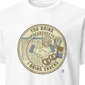 YOU BRING SPREADSHEETS I BRING SNACKS | Funny Office T-Shirt - primary