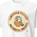 CERTIFIED PARROT HOUSEHOLD MEMBER | Funny Parrot Parent T-Shirt - primary