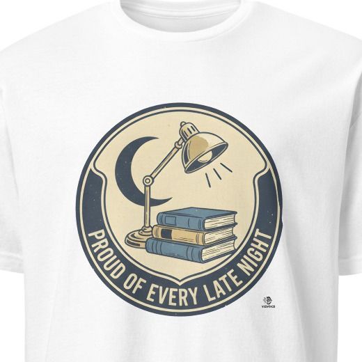 PROUD OF EVERY LATE NIGHT | Graduate School Graduation T-Shirt