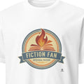 FICTION FAN WITH REAL PASSION | Humorous Reading Addict T-shirt