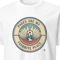 PAGES ARE MY FAVORITE PLACE | Funny Reading Addict T-Shirt - primary