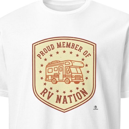 PROUD MEMBER OF RV NATION | Humorous Camping T-Shirt
