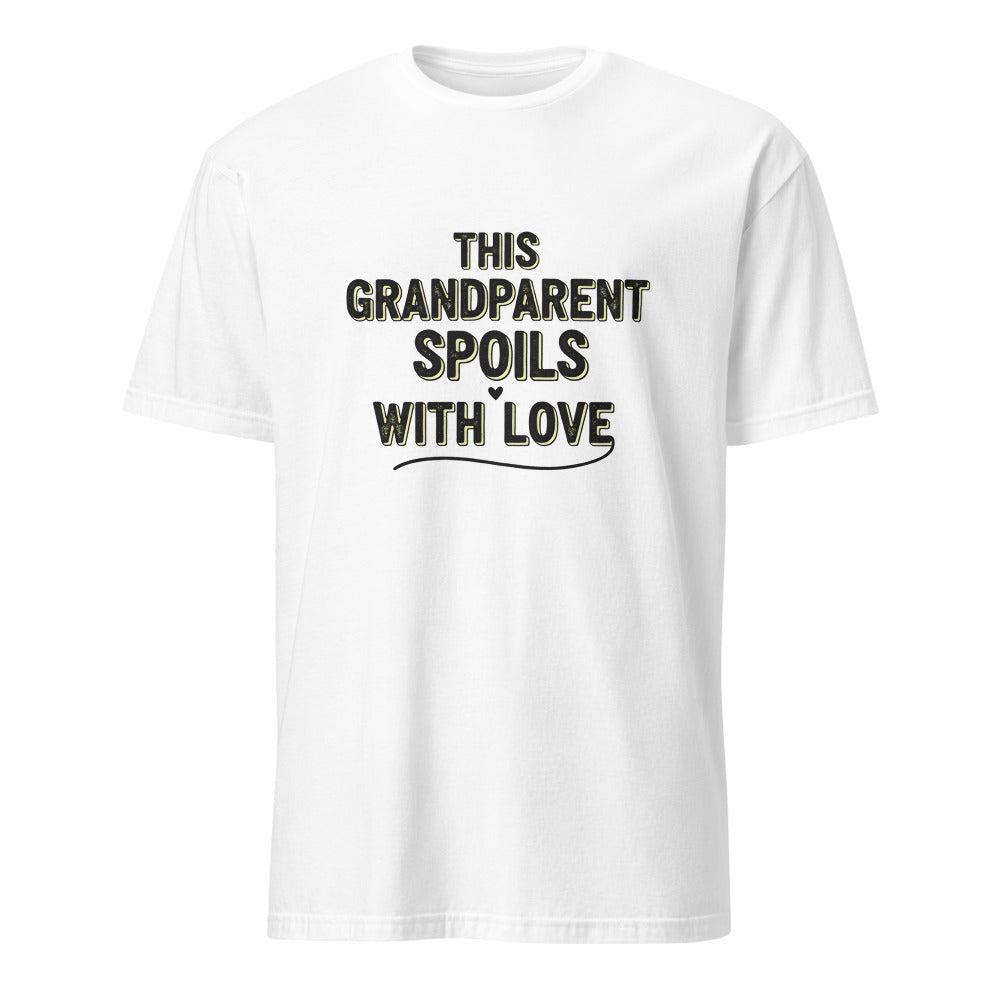 THIS GRANDPARENT SPOILS WITH LOVE | Adorable Grandparent T-shirt