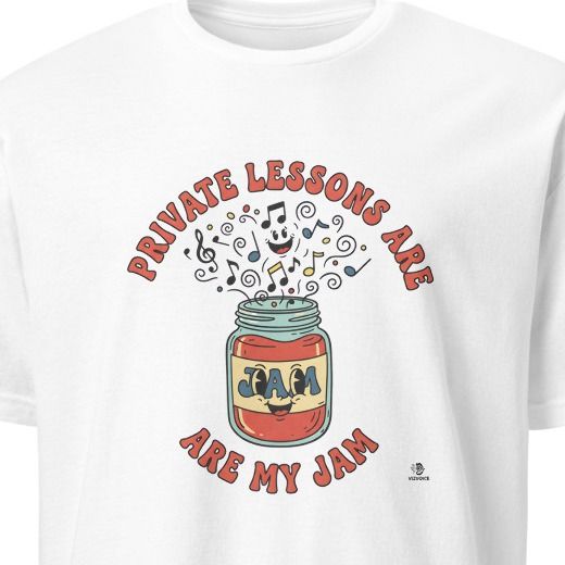 PRIVATE LESSONS ARE MY JAM | Humorous Music Teacher T-Shirt