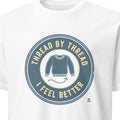 THREAD BY THREAD I FEEL BETTER | Cozy Knitting T-shirt