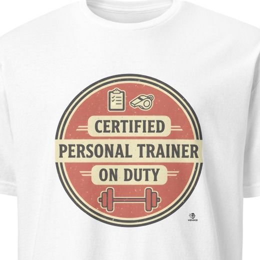 CERTIFIED PERSONAL TRAINER ON DUTY | Fun Fitness T-Shirt