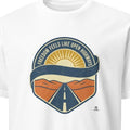 FREEDOM FEELS LIKE OPEN HIGHWAYS | Humorous Motorcycle T-Shirt - primary