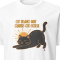 MY BLACK CAT MAKES ME SMILE | Fun T-Shirt for Cat Lovers - primary