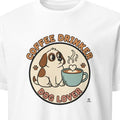 COFFEE DRINKER DOG LOVER | Perfect Tee for Pet Parents - primary