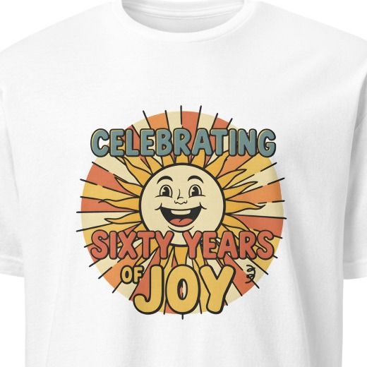 CELEBRATING SIXTY YEARS OF JOY | Milestone Birthday T-Shirt
