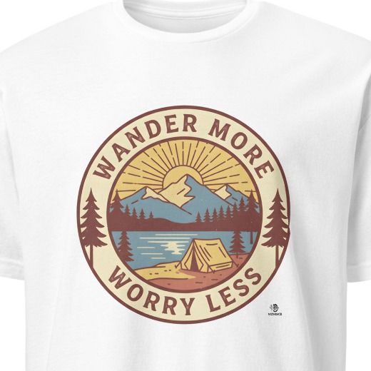 WANDER MORE WORRY LESS | Adventure Seeker T-shirt