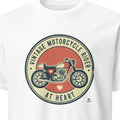 VINTAGE MOTORCYCLE RIDER AT HEART | Classic Motorcycle T-Shirt