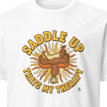 SADDLE UP THATS MY THERAPY | Equestrian T-Shirt for Horse Lovers