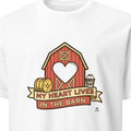 MY HEART LIVES IN THE BARN | Equestrian T-Shirt for Horse Lovers