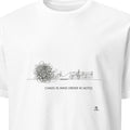CHAOS IN MIND ORDER IN NOTES | Fun Music T-Shirt - accurate print preview